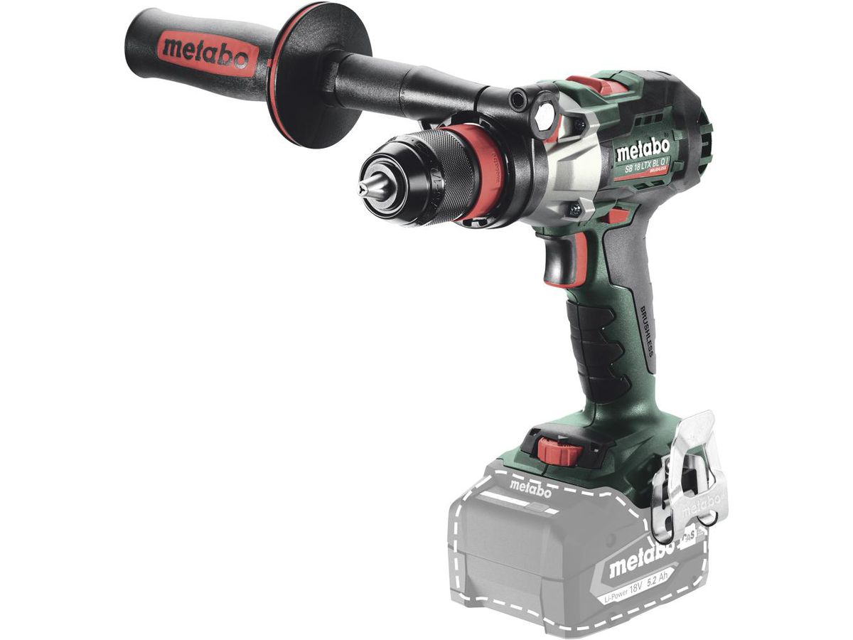 METABO Akku-Schlagbohrschr. SB 18LTXBLQI Solo, in metaBOX