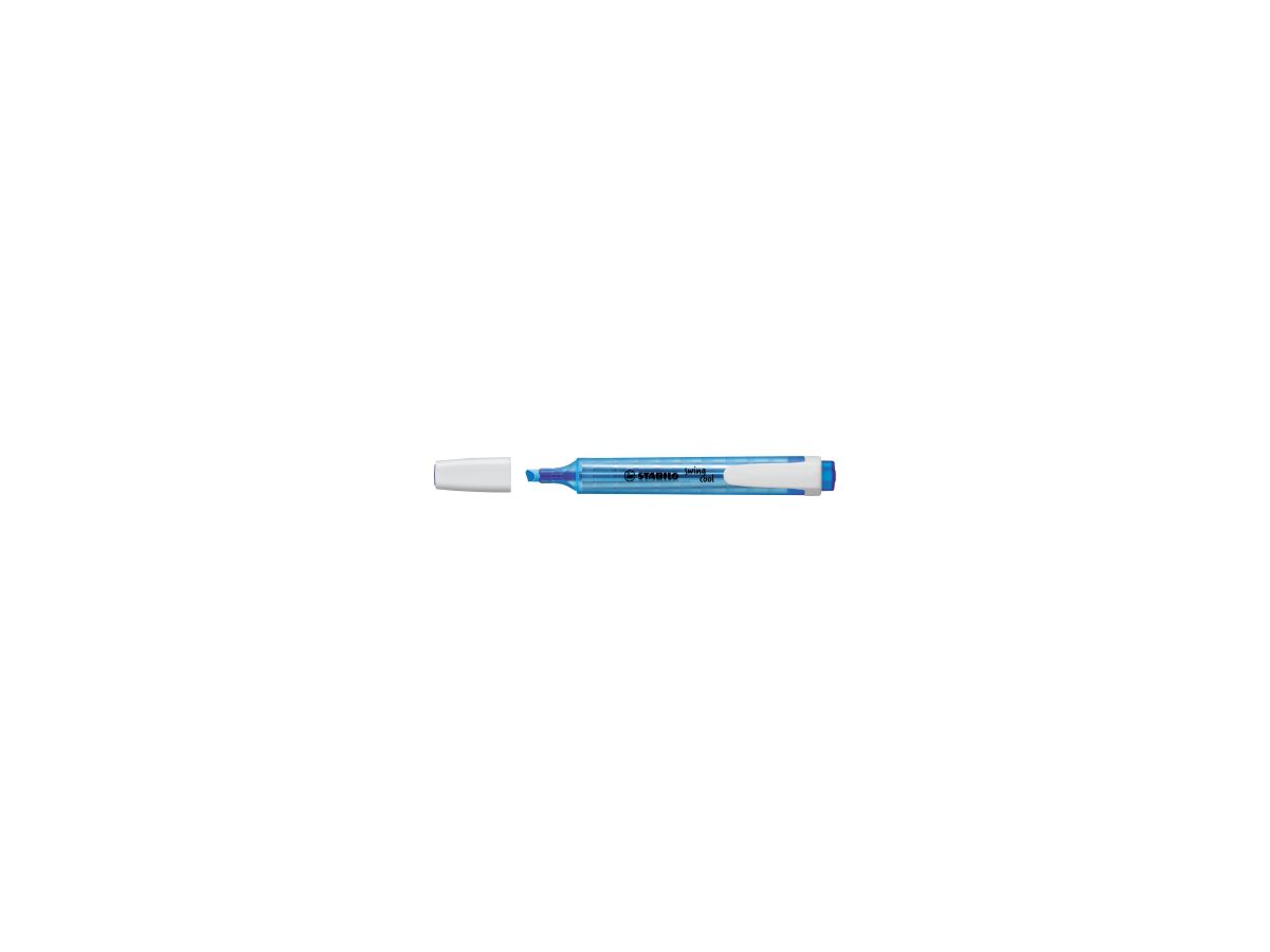 STABILO Textmarker swing cool 275/31 1-4mm Keilspitze blau
