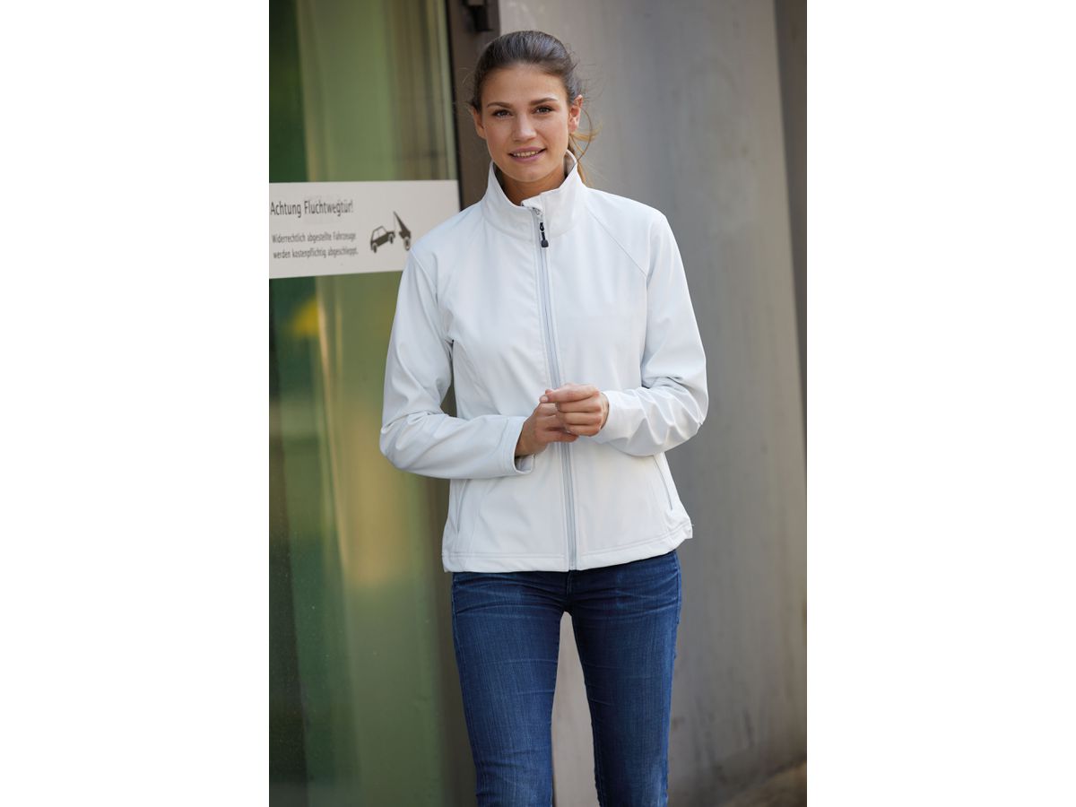 JN Ladies Softshell Jacket JN1021 90%PES/10%EL, navy, Größe M
