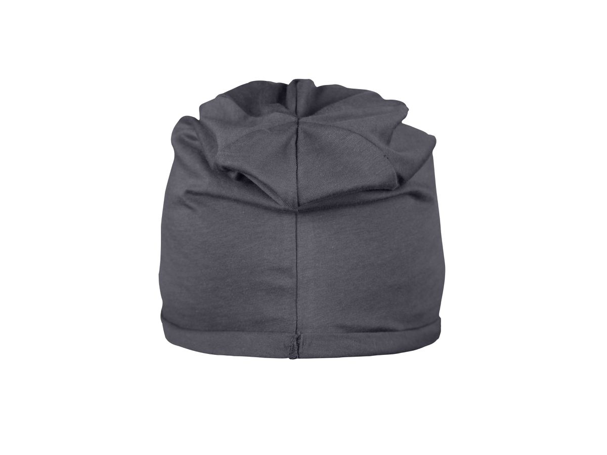 mb Bio Cotton Beanie MB7113 graphite, Größe one size