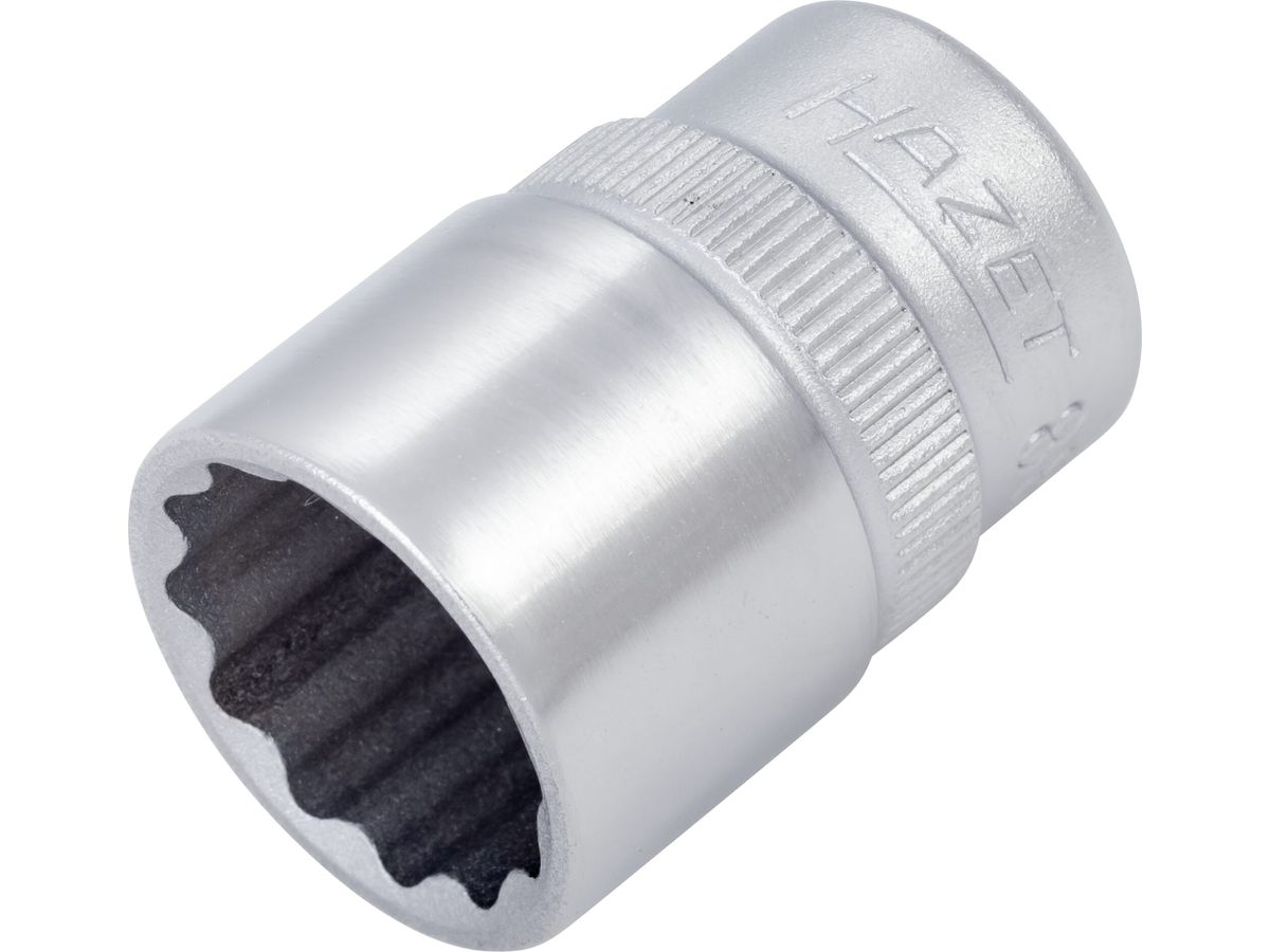 Socket wrench insert 3/8" 15mm bi-hex DIN3124 Hazet