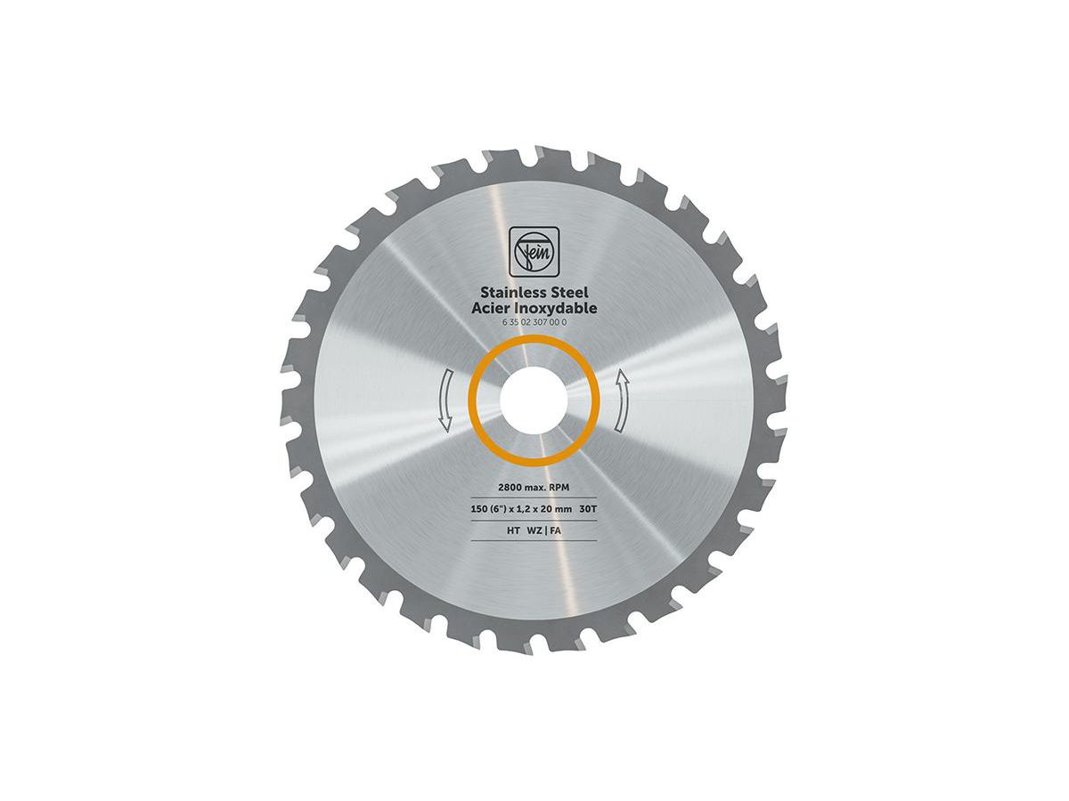 FEIN Handkreissägeblatt für Aluminium 150x20x1,6 Z32