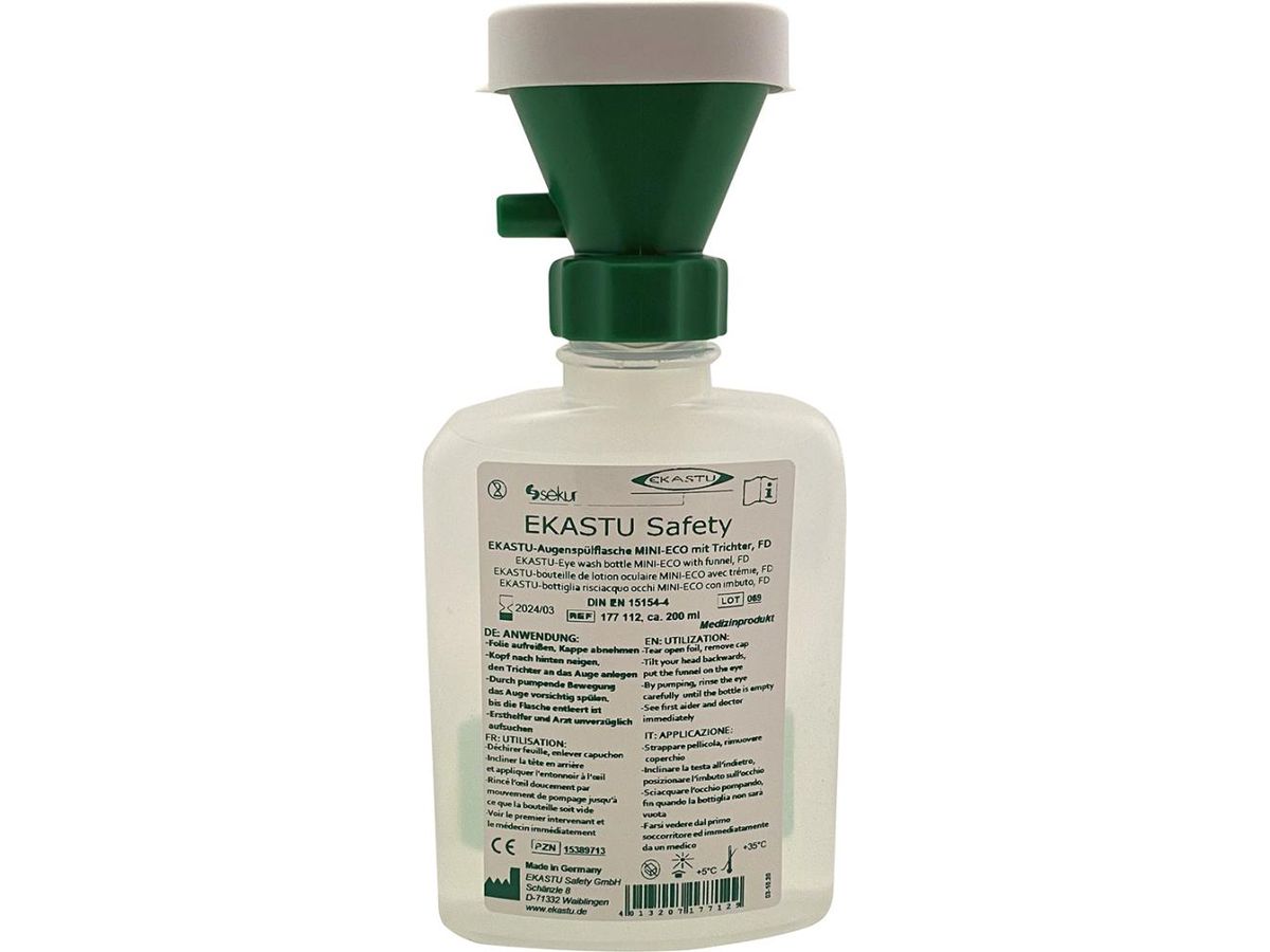 EKASTU Augenspülflasche MINI-ECO Trichter, ca.200ml