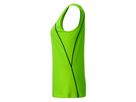 JN Ladies' Sports Tanktop JN493 bright-green/black, Größe S