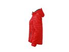 JN Ladies Lightweight Jacket JN1091 100%PA, red/carbon, Größe 2XL