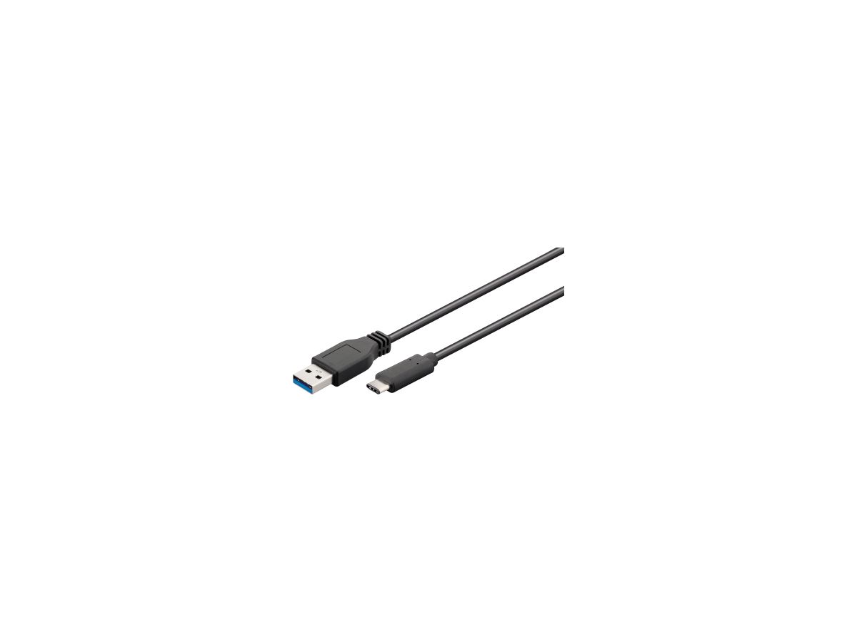 Goobay USB-Kabel 71221 3.1 C/A 3.0 2m sw
