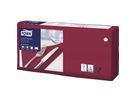 Tork Serviette 477411 33x33cm 3lg. 1/4 Falz bordeaux 150 St./Pack.