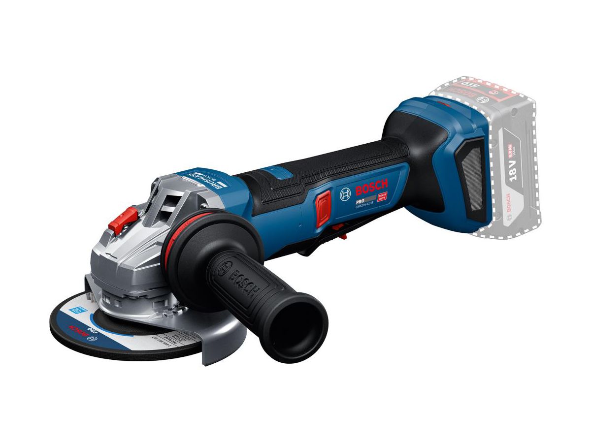 BOSCH Akku-Winkelschleifer GWS 18V-11PS solo, im Karton