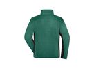 JN Mens Workwear Fleece Jacket JN842 100%PES, dark-green/black, Größe S
