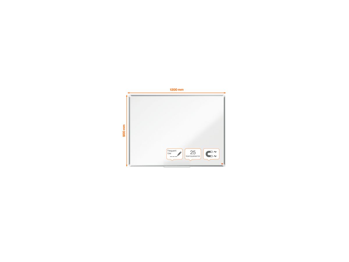 Nobo Whiteboard Premium Plus 1915145 Emaille 90x120cm