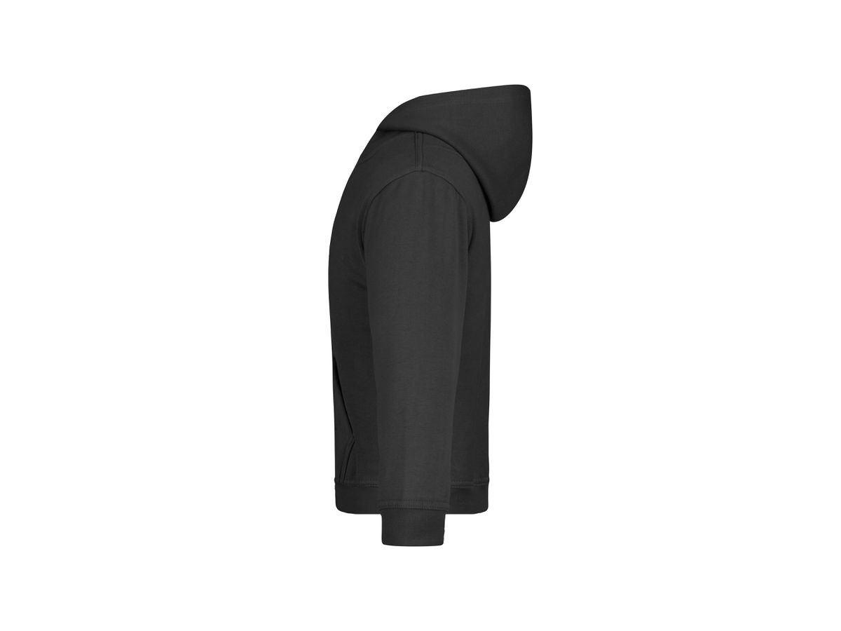JN Hooded Sweat Junior JN047K 80%BW/20%PES, black, Größe M