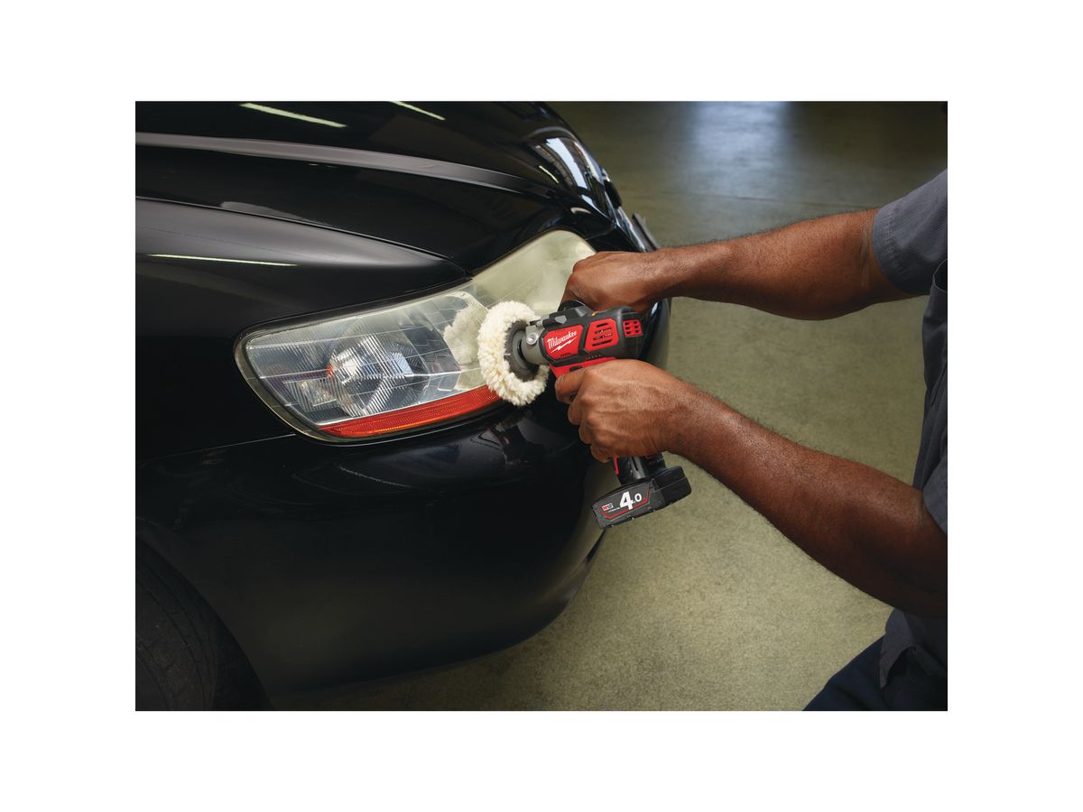 MILWAUKEE Akku-Mini Polierer M12 BPS/4.0 + 2.0 Ah + HD Box