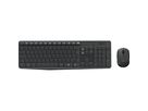 Logitech Tastatur-Maus-Set MK235 920-007905 grau 2 St/Pack.