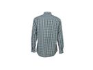 JN Mens Checked Shirt JN617 100% BW, forest-green/white, Größe 2XL