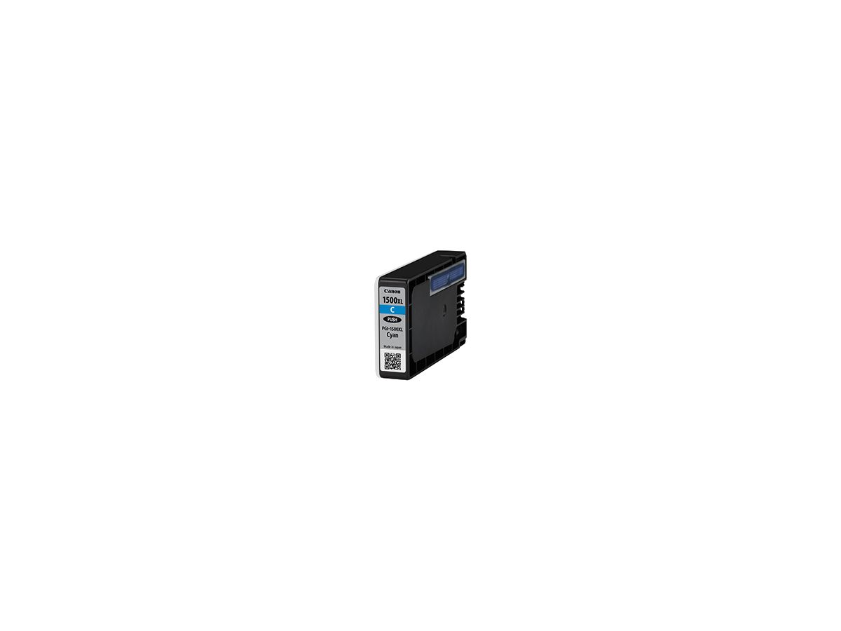 Canon Tintenpatrone PGI1500XLC 9193B001 900Seiten cyan