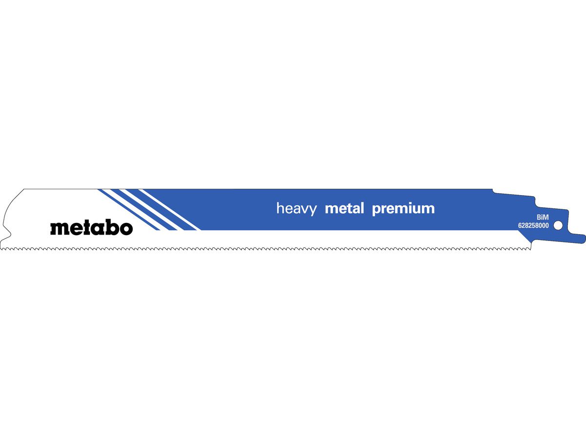 METABO Säbelsägeblatt Heay Metal Premium BIM 225/1.4+1.8 mmS1136BEF VE 5