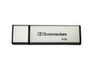Soennecken USB-Stick 71616 2.0 4GB schwarz/silber