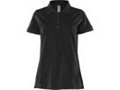 FRISTADS Acode Poloshirt Damen Gr. 2XL schwarz, 100221-940