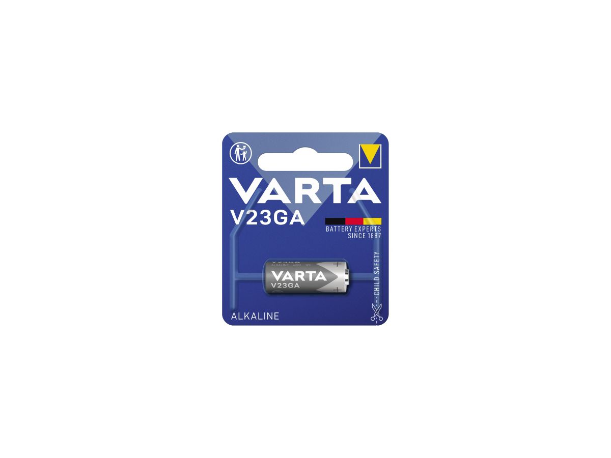 VARTA Batterie V23GA 12V 160mAh Alkali-Mangan
