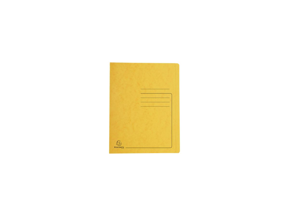 Exacompta Schnellhefter 39999E DIN A4 Karton gelb