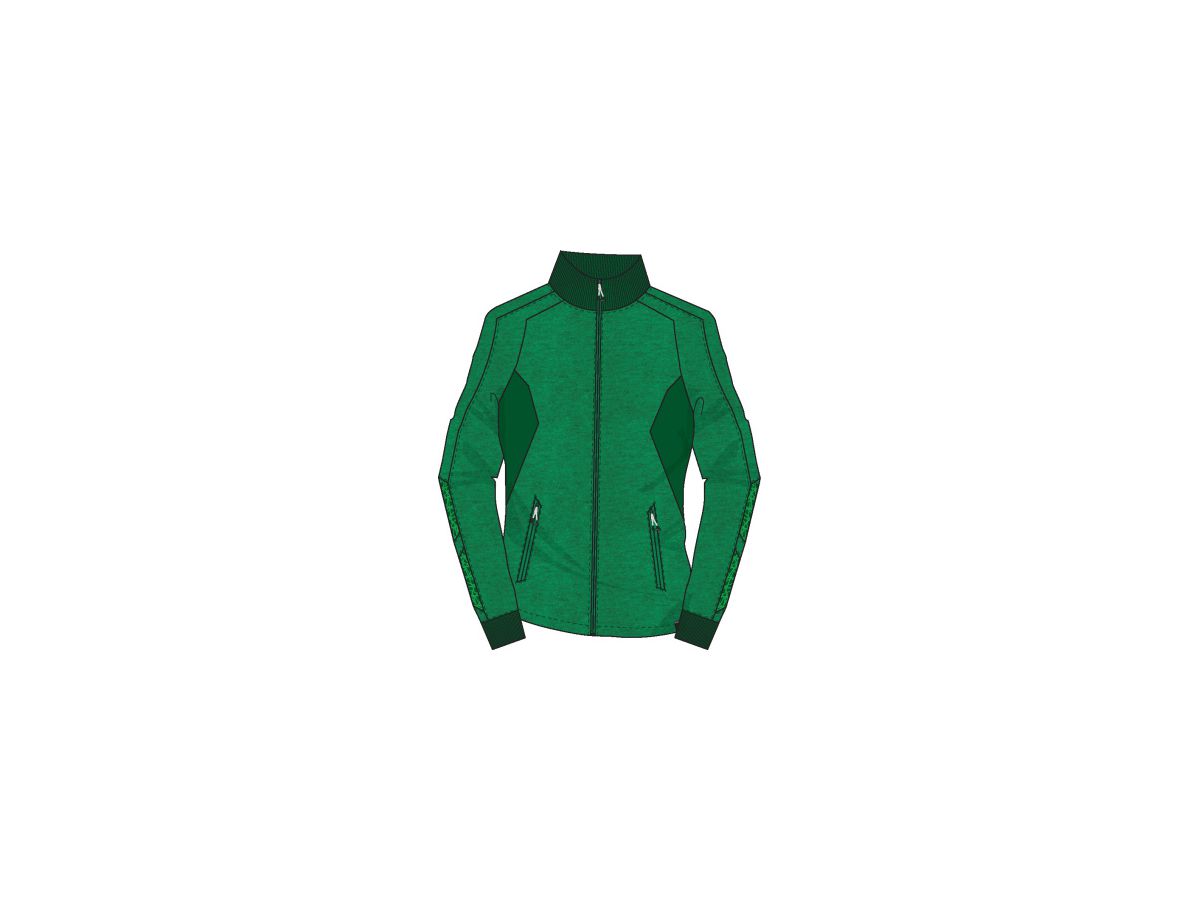 MASCOT Damen-Sweatshirt 18494-962 grasgrün/grün, Gr. S