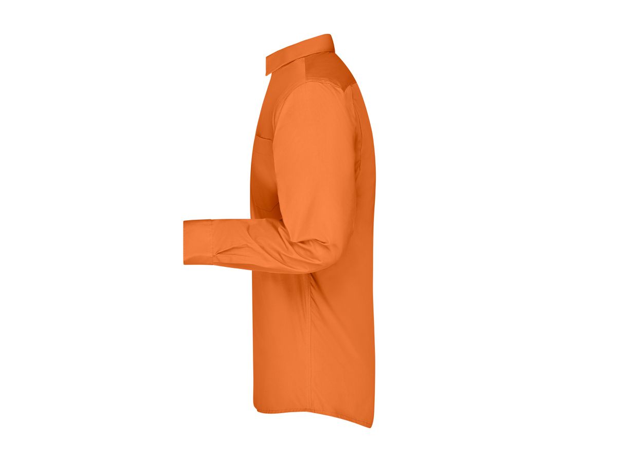 JN Herren Business Shirt JN642 orange, Größe 4XL