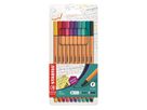 STABILO Fineliner point 88 8810-1 0,4mm farbig sortiert 10 St./Pack.