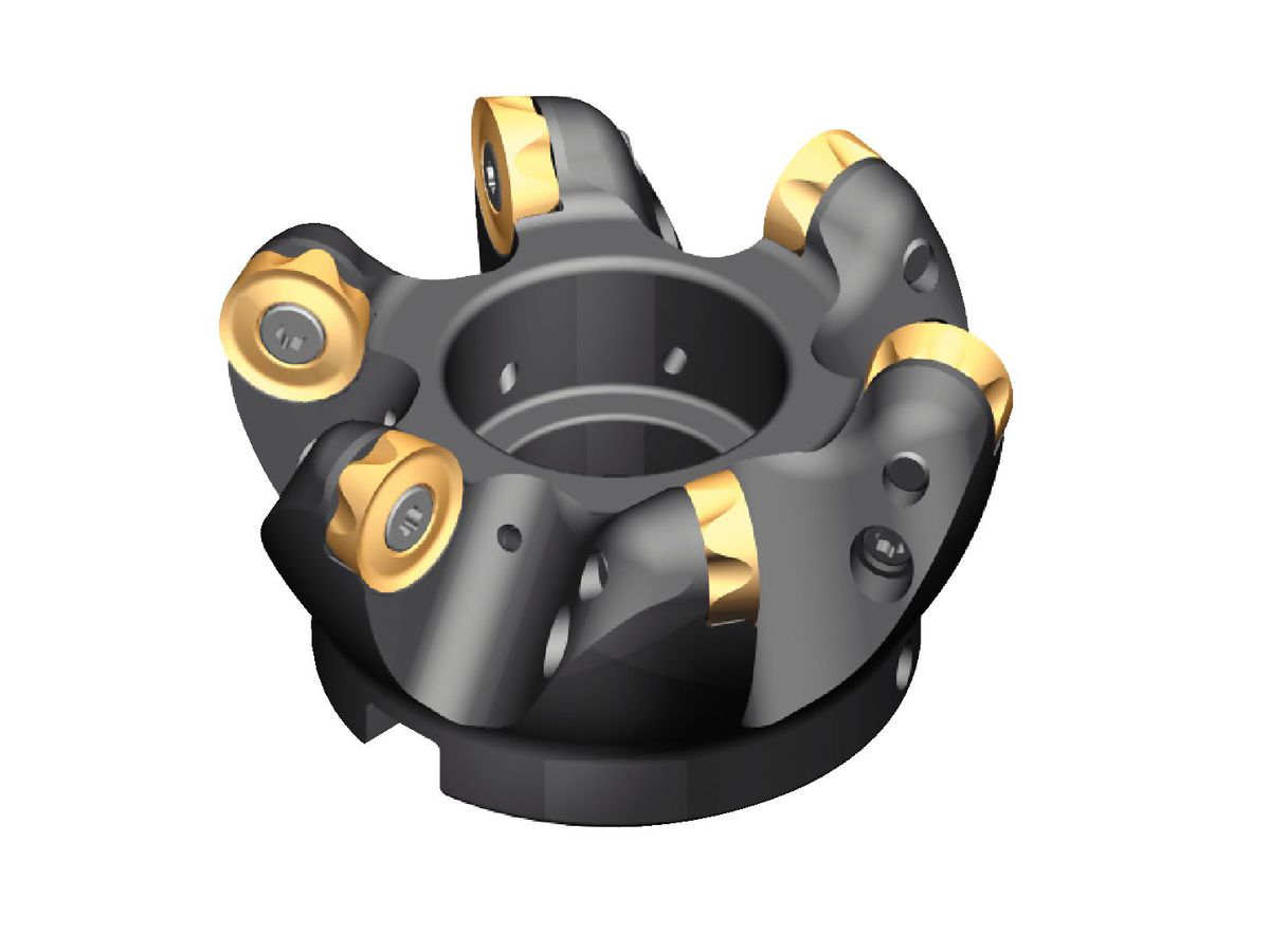 KENNAMETAL BMD800R8608S250L250HP 8" KSRM INCH HIGH PRESSURE CUTTER IC1"