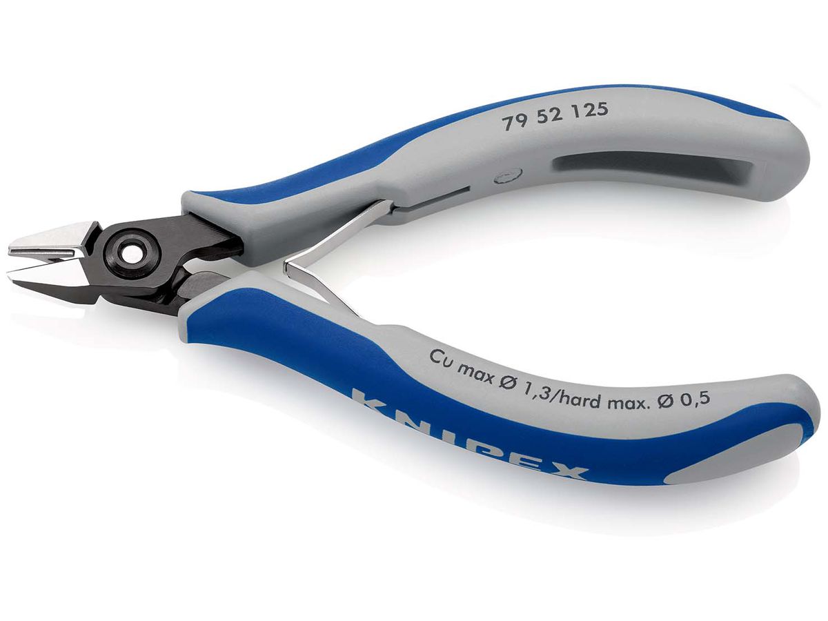 KNIPEX 79 52 125 Präzisions- Elektronik-Seitenschneider brün. 125 mm