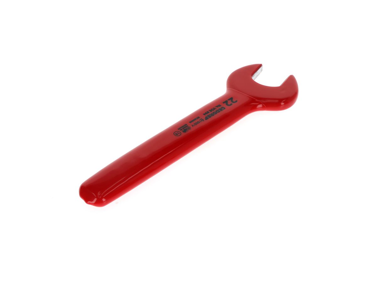 Open jaw wrench VDE 22mm Gedore