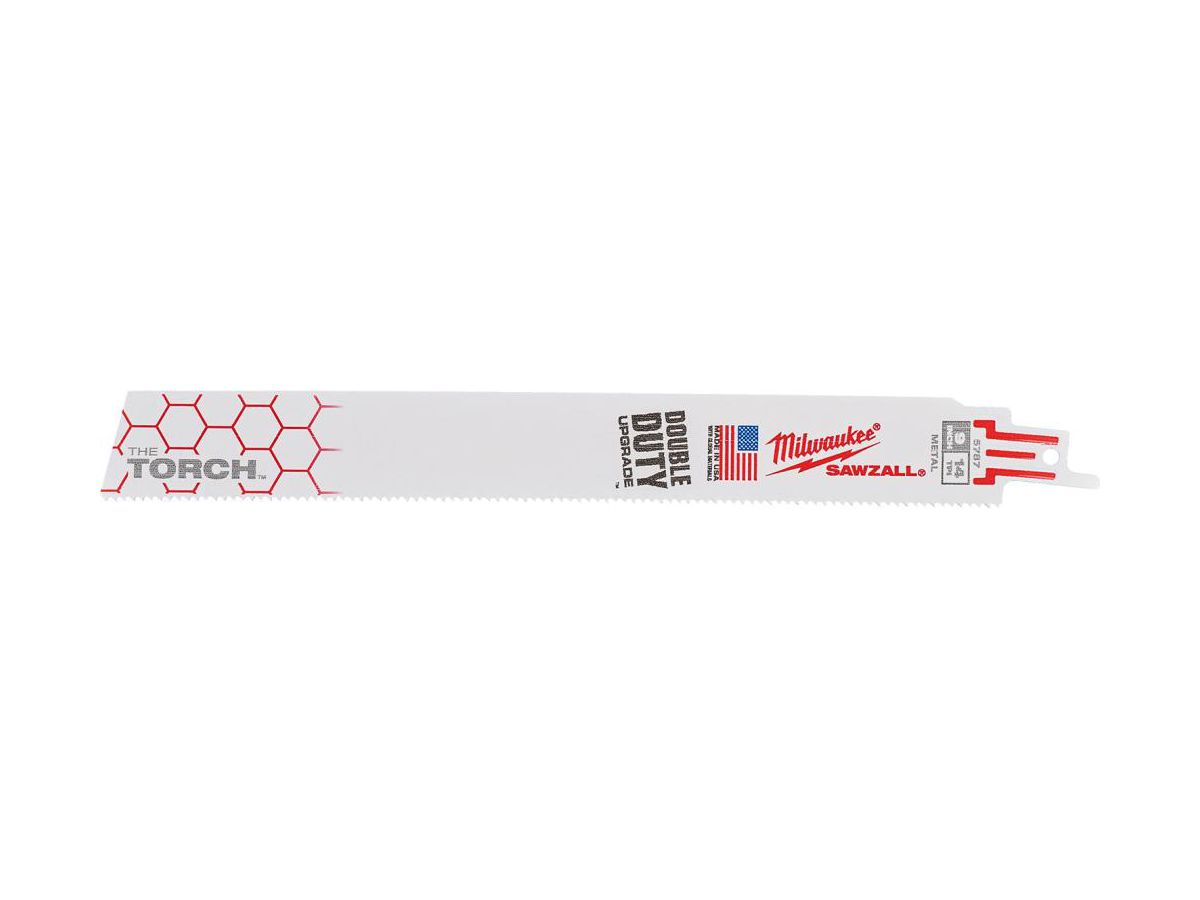 MILWAUKEE Säbelsägeblatt Metall THE TORCH 230x1,8 mm, 14 TPI