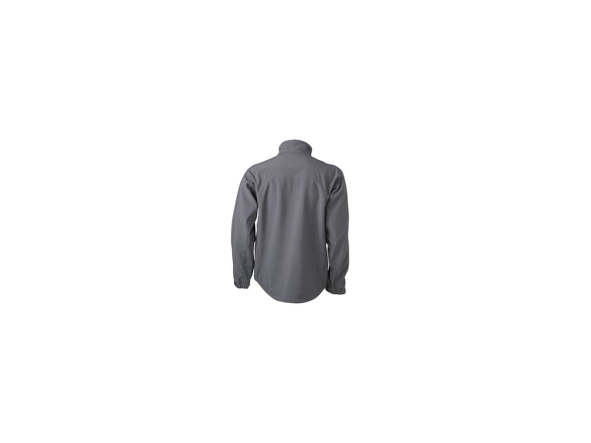 JN Mens Softshell Jacket JN135 95%PES/5%EL, carbon, Größe M