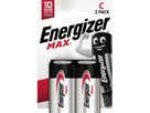Energizer Batterie Max Alkaline C/Baby/LR14 2 St./Pack.