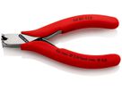 KNIPEX 64 01 115 Elektronik- Vornschneider rutschh. KST überz. 115 mm