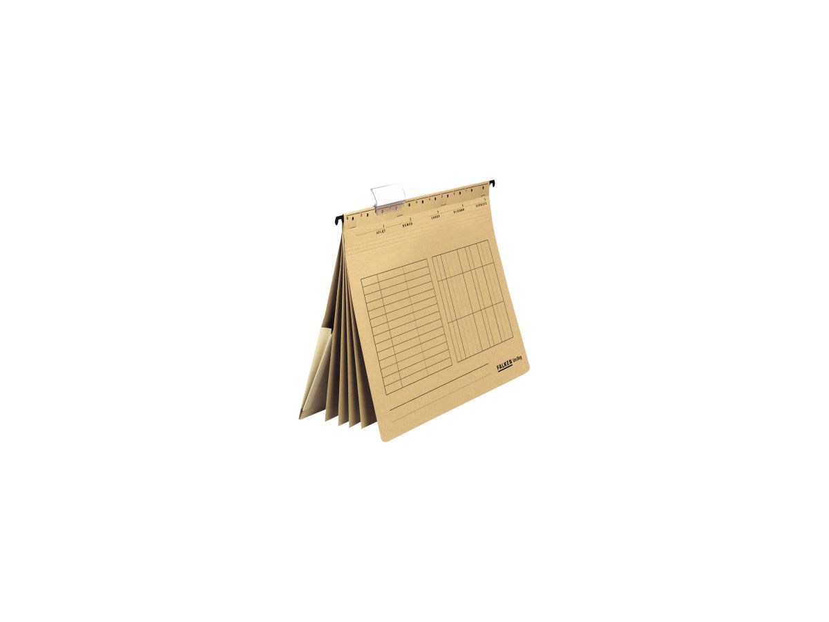 Falken Hängehefter 15038181 A4 Mehrfachheftung braun