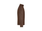 JN Men's Fleece Jacket JN782 brown, Größe L
