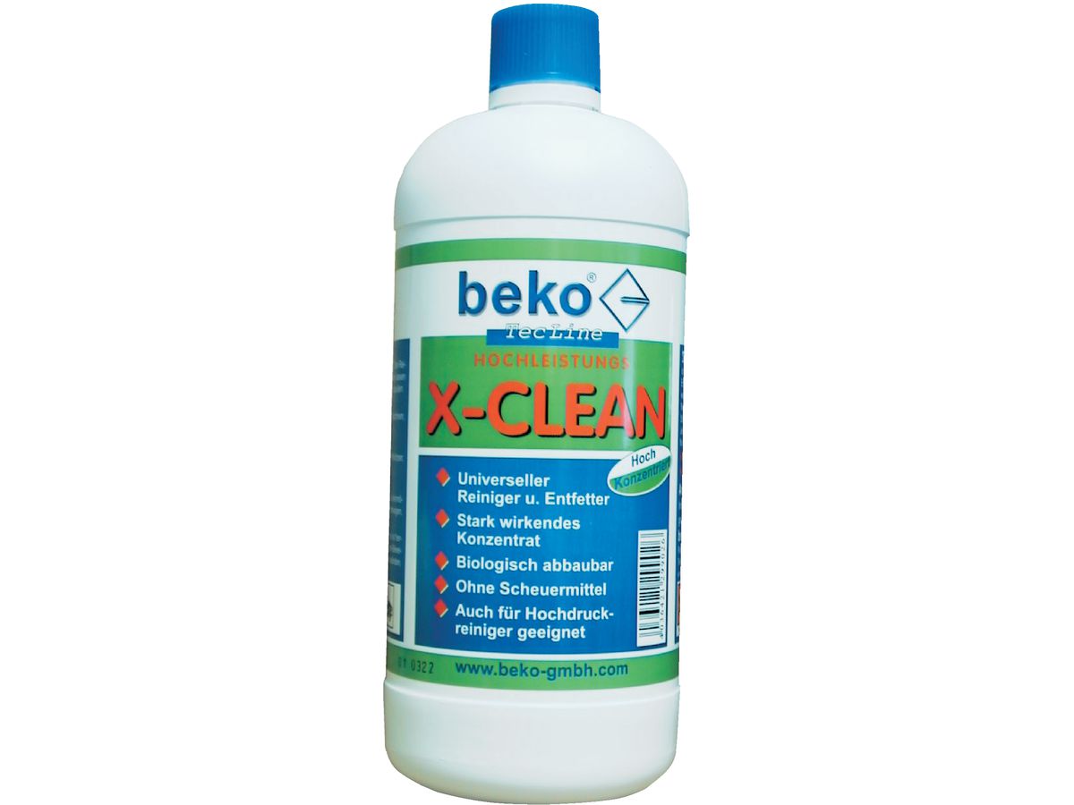 BEKO X-CLEAN Reinigungs-Konzentrat 1Liter Konzentrat + Sprühflasche