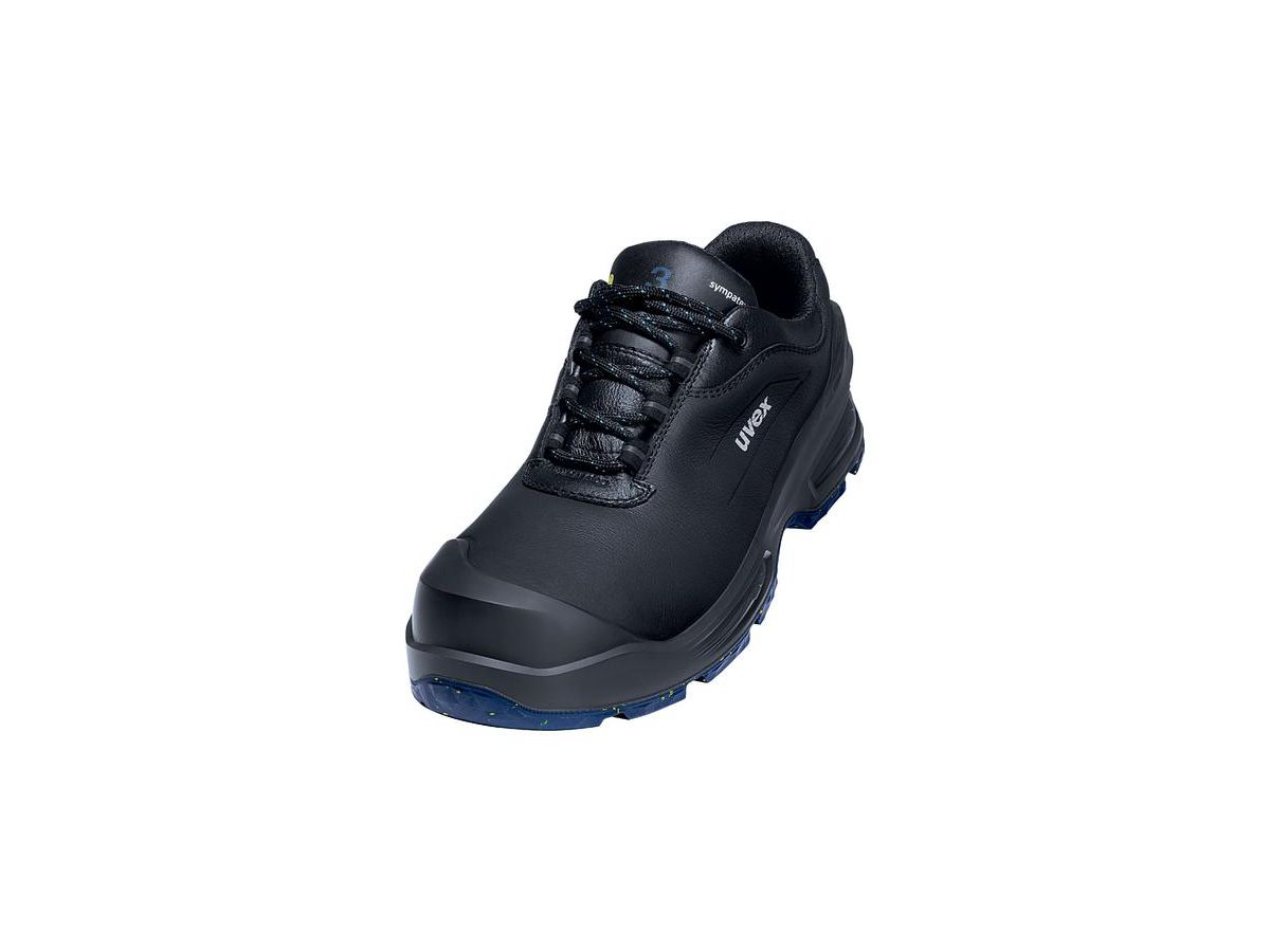UVEX 3 STX MACSOLE Sicherheits-Halbschuh Gr. 39 W11 S7 ESD SR HRO schwarz 6862.2