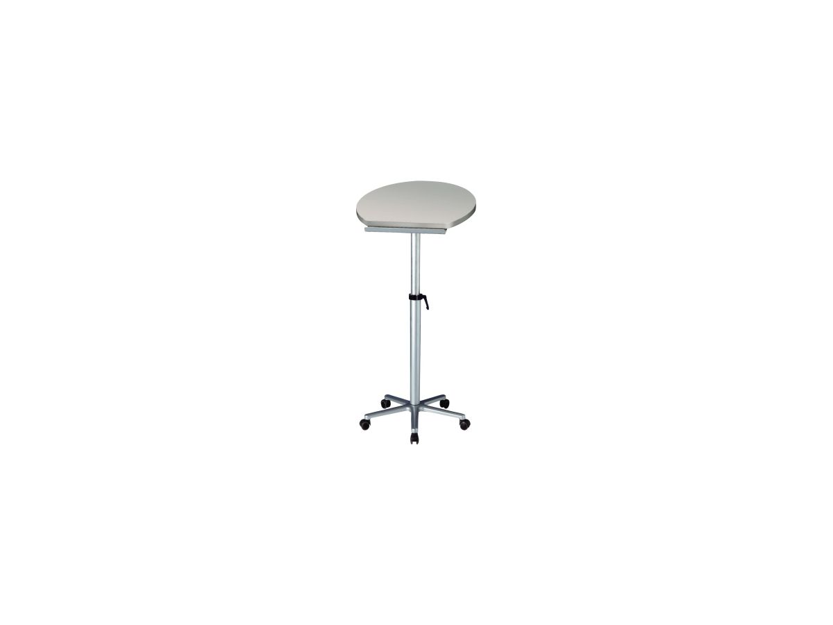 Stehpult ergonomisch Platte grau