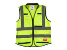MILWAUKEE Premium Warnschutzweste gelb Gr. L/XL