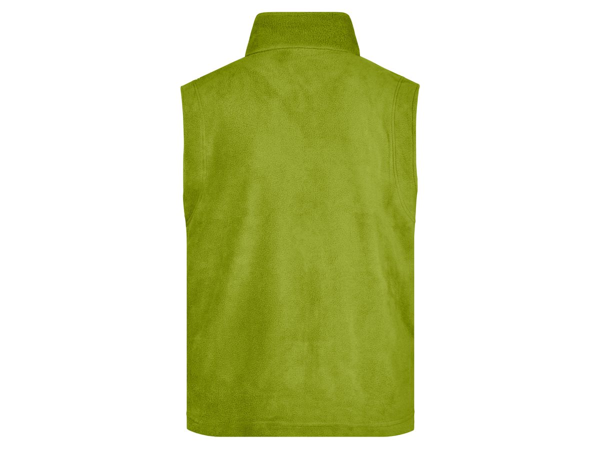 JN Fleece Vest JN045 100%PES, lime-green, Größe L