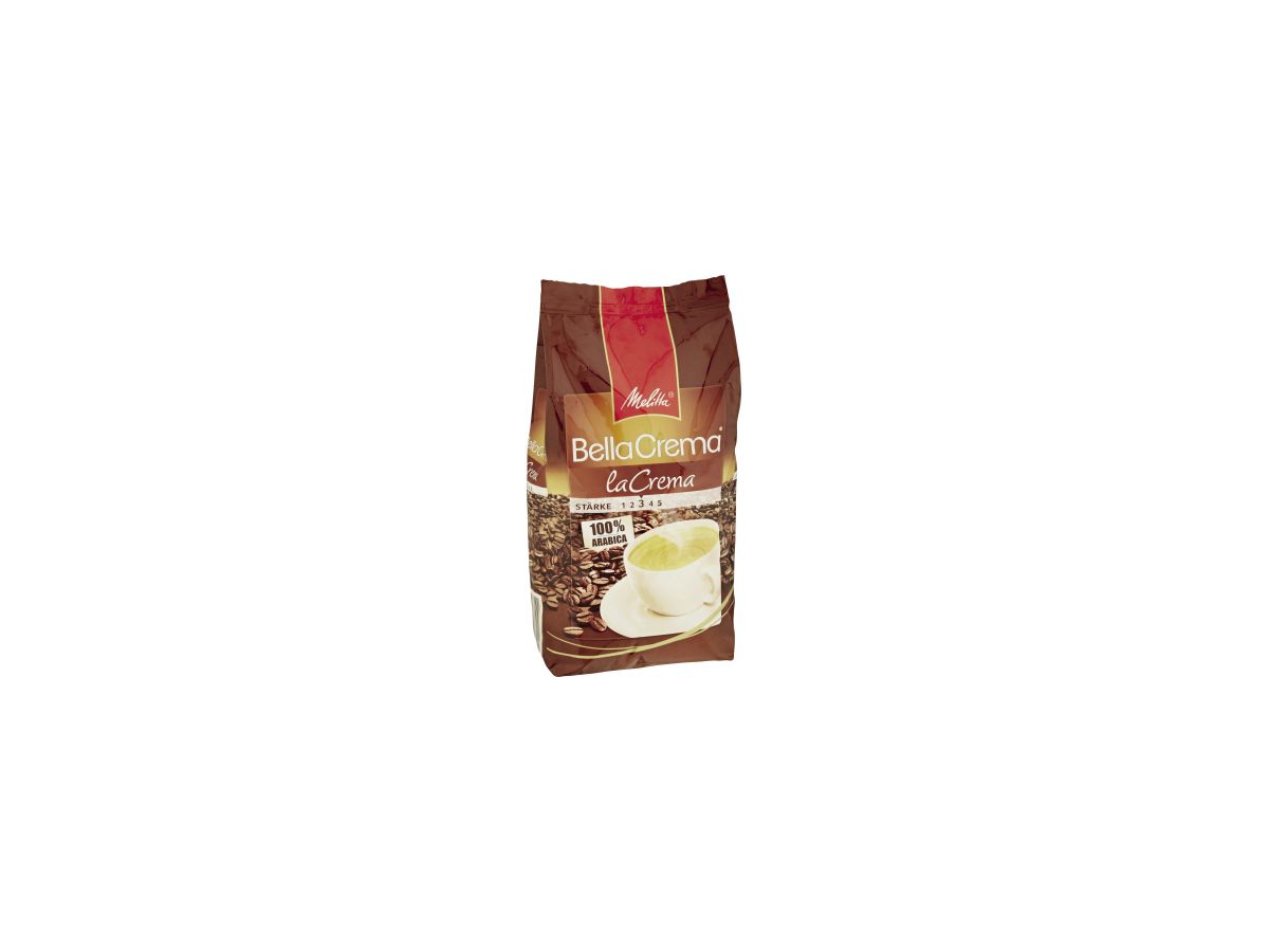Melitta Kaffee BellaCrema LaCrema 5530902 ganze Bohne 1.000g
