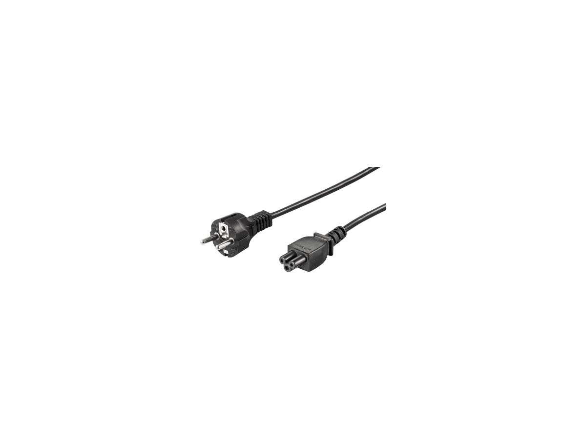 Goobay Notebook Kabel 93586 1,8m Schutzkontakt auf IEC 320-C5 B