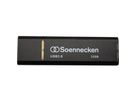 Soennecken USB-Stick 71618 3.0 32GB schwarz/silber