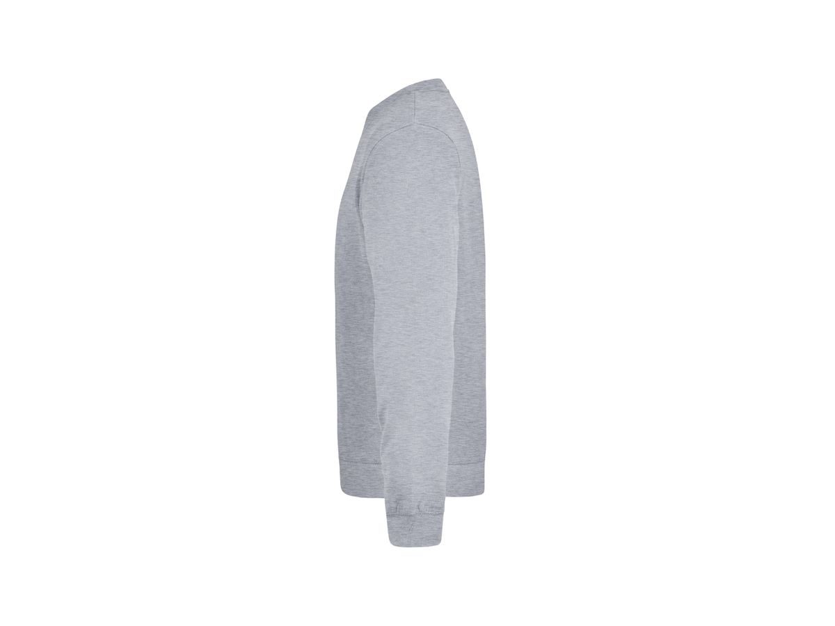 JN Basic Sweat JN057 100%BW, grey-heather, Größe M