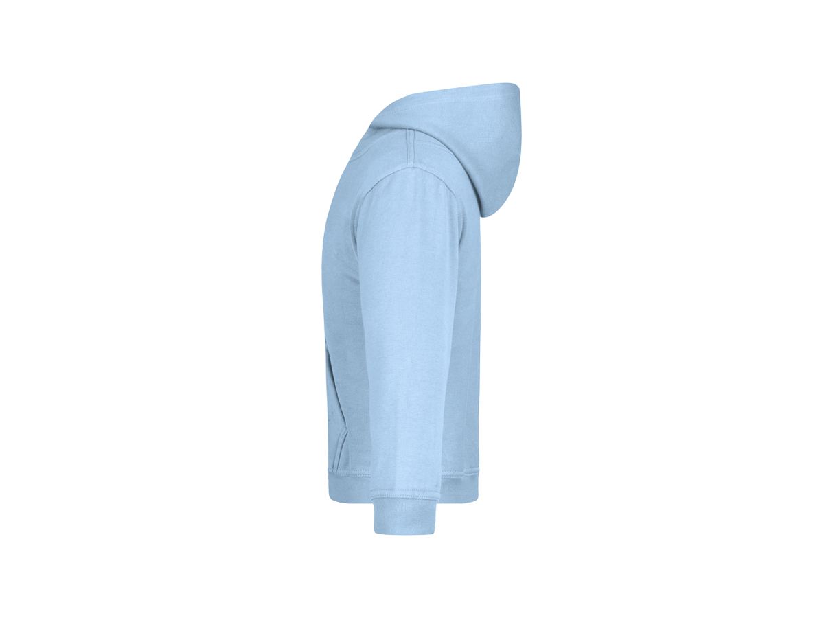 JN Hooded Sweat Junior JN047K 80%BW/20%PES, light-blue, Größe 2XL