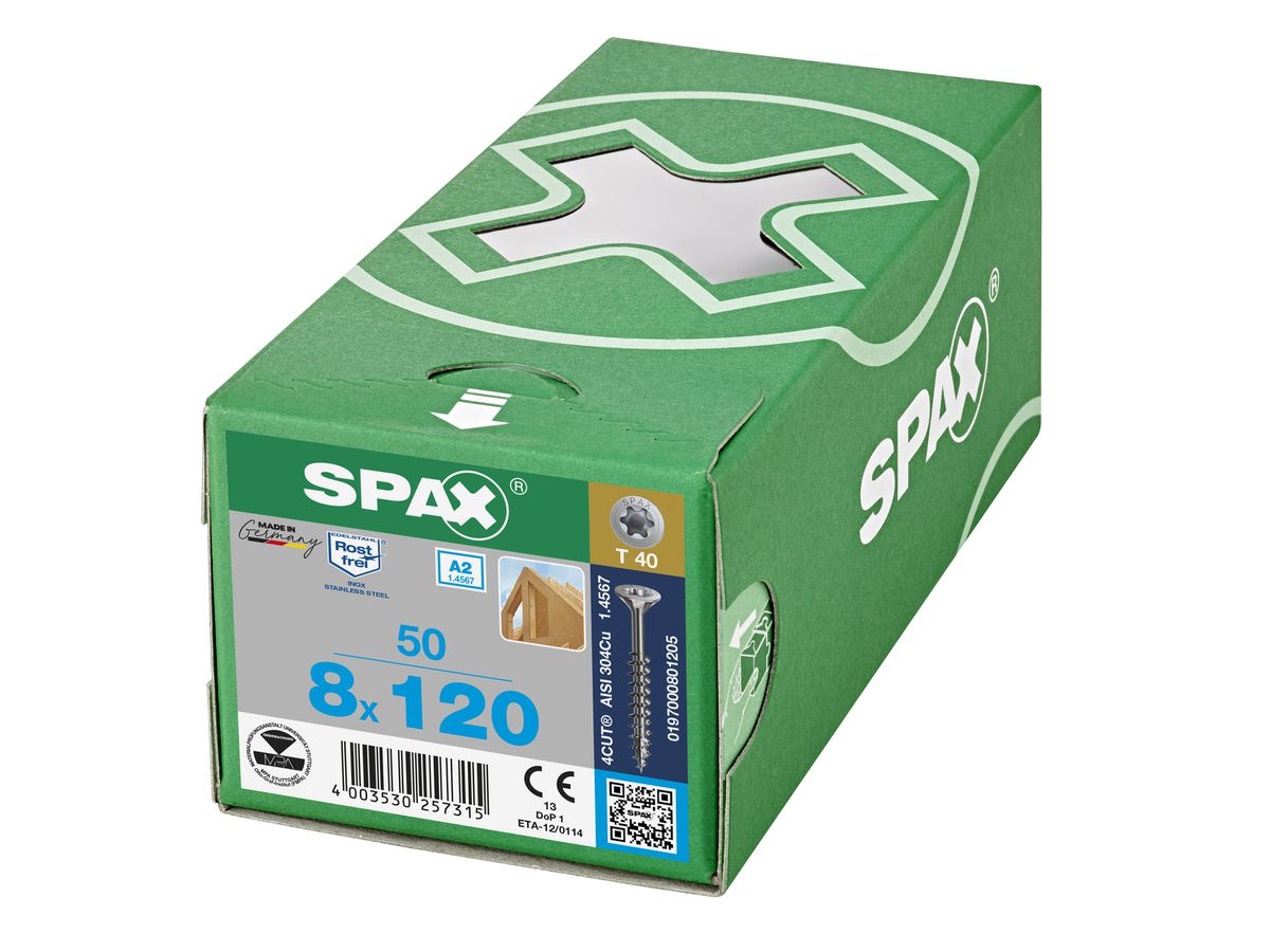 SPAX A2 Senkmultikopf T-STAR+ 4CUT