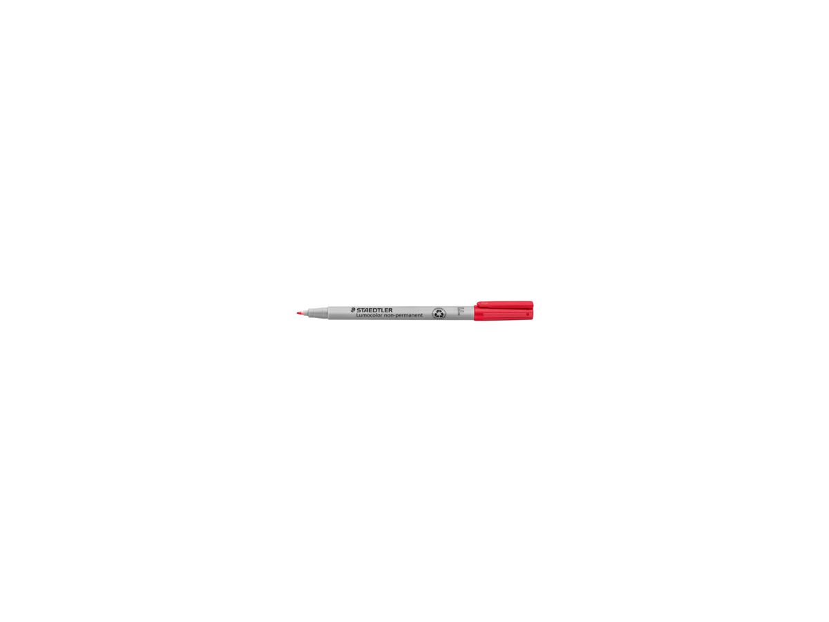 STAEDTLER Folienschreiber Lumocolor 316-2 0,6mm non-permanent rot