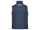 JN Workwear Vest JN822 65%PES/35%BW, navy/navy, Größe S