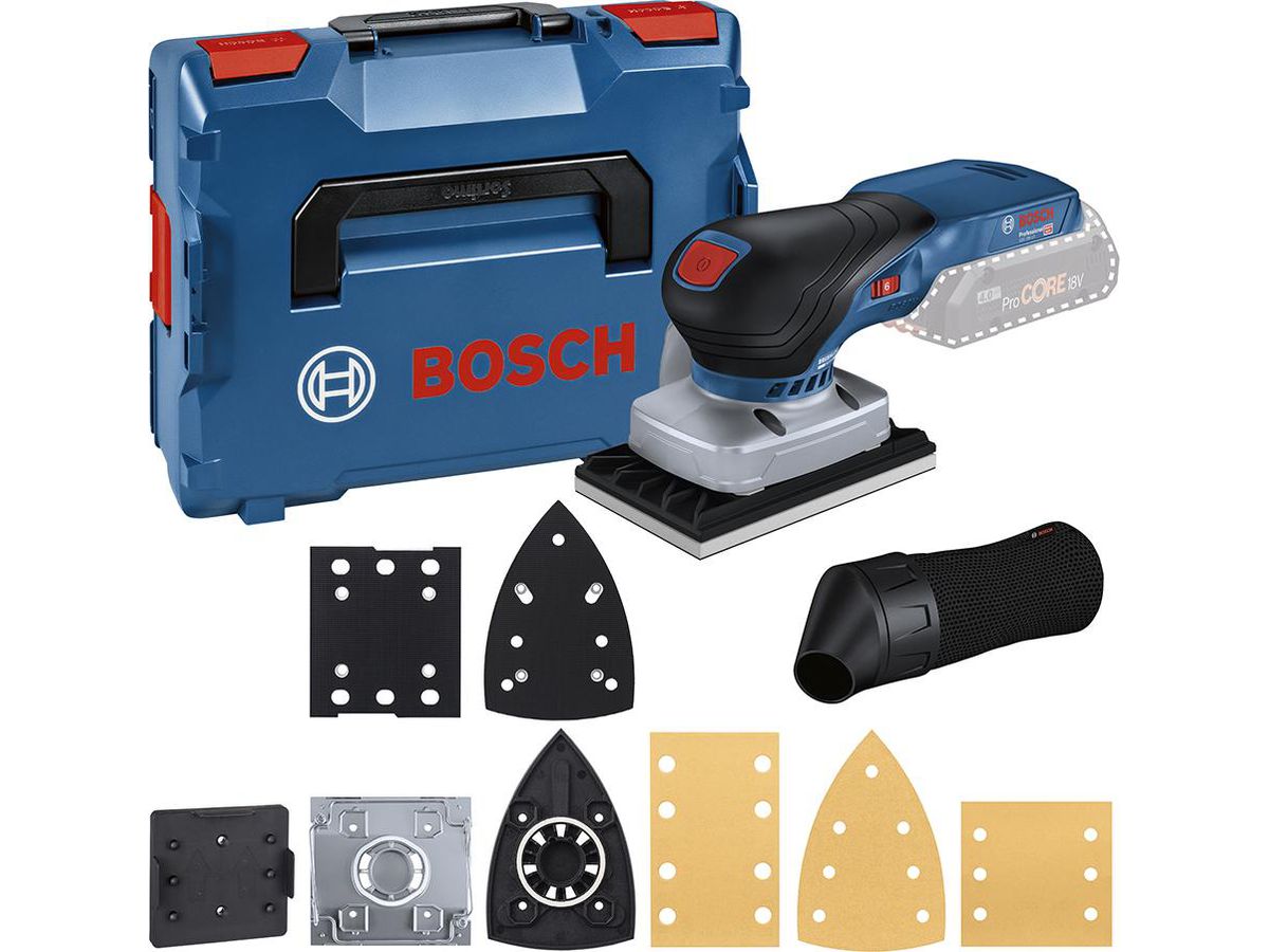 BOSCH Akku-Schwingschleifer GSS 18V-13 Solo, in L-Boxx